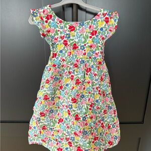 Boden Floral Cross Back Dress size 2-3